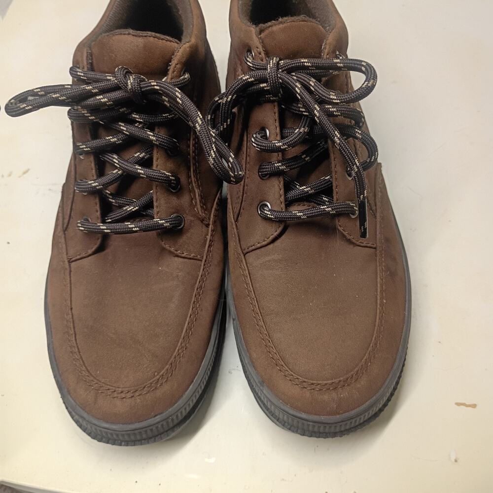 Easy Spirit leather lace up half boots